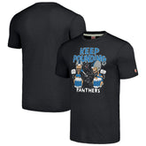 Carolina Panthers NFL x Homage x Beavis and Butt-Head Unisex Tri-Blend T-Shirt – Charcoal on sale