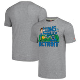 Detroit Lions NFL x Homage x Beavis and Butt-Head Unisex Tri-Blend T-Shirt – Gray cheap