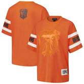 Cleveland Browns The Wild Collective Women's Drop Shoulder T-Shirt - Orange online