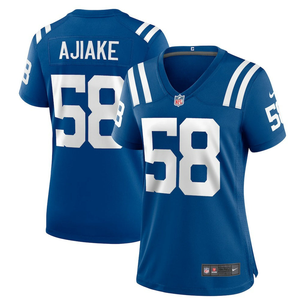 Austin Ajiake Indianapolis Colts Women's Game Jersey - Royal | Nike cheap