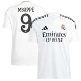Kylian Mbappé Real Madrid 2024/25 Home Replica Player Jersey - White | Adidas outlet