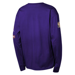 Phoenix Suns Youth Hardwood Classics All Over Long Sleeve T-Shirt - Purple | Mitchell & Ness sale