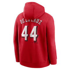 Elly De La Cruz Cincinnati Reds Player Name & Number Club Pullover Hoodie - Red | Nike