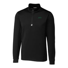 New York Jets Cutter & Buck Primary Logo Traverse Stretch Quarter-Zip Top - Black cheap