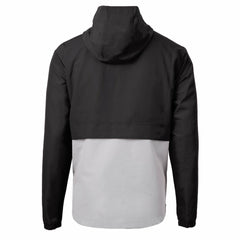 New York Jets Cutter & Buck Monochromatic Logo Charter Eco Recycled Half-Zip Anorak Jacket - Black/Gray outlet