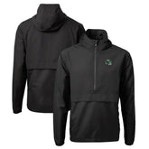 New York Jets Cutter & Buck Helmet Charter Eco Recycled Half-Zip Anorak Jacket - Black on sale