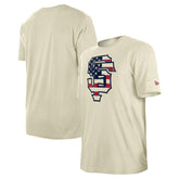 San Francisco Giants Americana Flag Fill T-Shirt - Cream | New Era