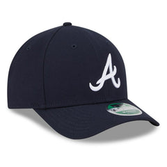 Atlanta Braves Player Replica 9FORTY Adjustable Hat - Navy | New Era
