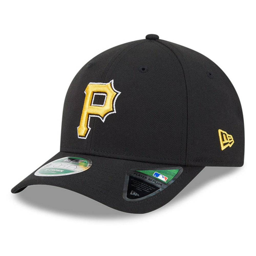 Pittsburgh Pirates Player Replica 9FORTY Adjustable Hat - Black | New Era