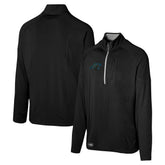 Carolina Panthers Grind Iron Quarter-Zip Top - Black cheap