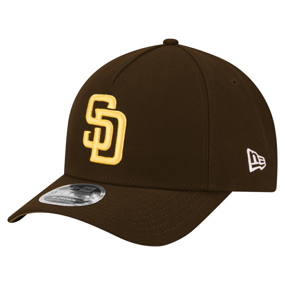 San Diego Padres Team 9FORTY Adjustable Hat - Brown | New Era