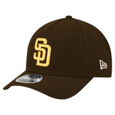 San Diego Padres Team 9FORTY Adjustable Hat - Brown | New Era