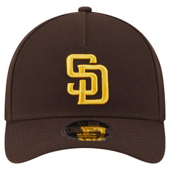 San Diego Padres Team 9FORTY Adjustable Hat - Brown | New Era