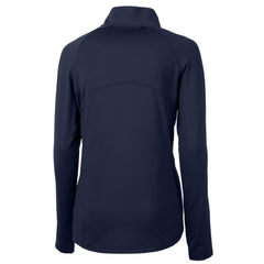 St. Louis Cardinals Cutter & Buck Women's Adapt Eco Knit Stretch Recycled Half-Zip DryTec Top - Navy