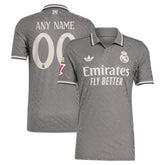 Real Madrid Originals 2024/25 Third Custom Jersey - Charcoal | Adidas for sale