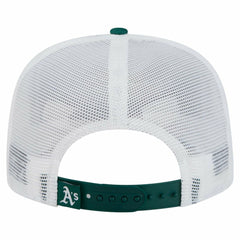 Athletics 9FIFTY A-Frame Trucker Snapback Hat - Green | New Era