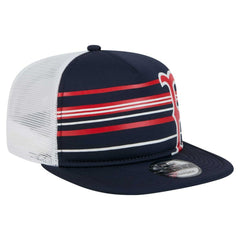 Boston Red Sox 9FIFTY A-Frame Trucker Snapback Hat - Navy | New Era