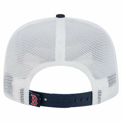 Boston Red Sox 9FIFTY A-Frame Trucker Snapback Hat - Navy | New Era