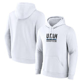 Utah Mammoth Fanatics Secondary Logo Pullover Hoodie White
