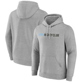 Utah Mammoth Fanatics Wordmark Logo Fleece Pullover Hoodie Heather Gray