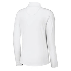 San Francisco 49ers Women's Sport Playa Vista IslandZone Quarter-Zip Jacket - White discount