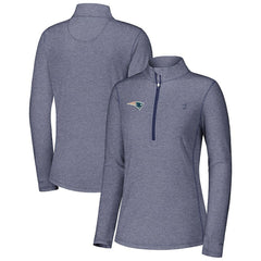 New England Patriots Women's Sport Playa Vista IslandZone Quarter-Zip Jacket - Navy on sale