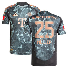 Thomas Müller Bayern Munich 2024/25 Away Player Jersey - Black | Adidas online