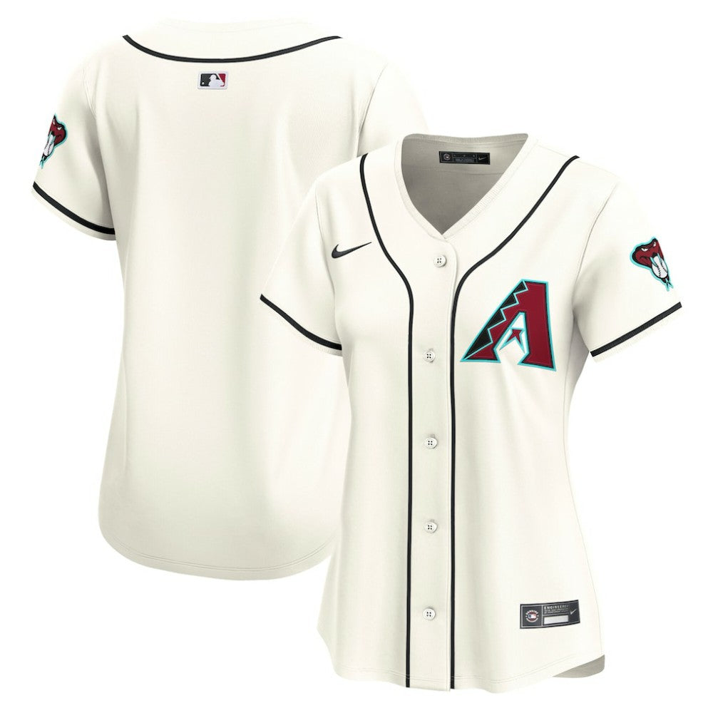 Arizona Diamondbacks Women's Home Limited Jersey - Cream | Nike