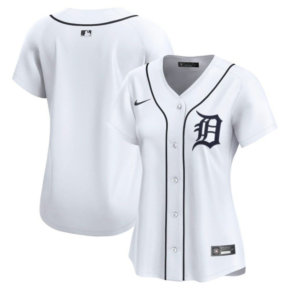 Detroit Tigers Women's Home Limited Jersey - White | Nike