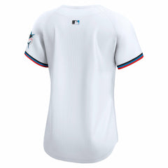 Miami Marlins Women's Home Limited Jersey - White | Nike