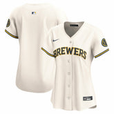 Milwaukee Brewers Women's Home Limited Jersey - Cream | Nike