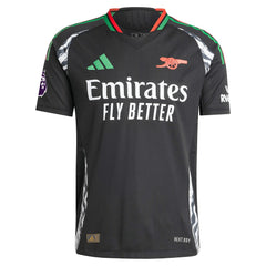 Bukayo Saka Arsenal 2024/25 Away Player Jersey - Black | Adidas on sale