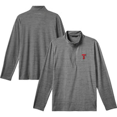 Texas Rangers TravisMathew The Heater Quarter-Zip Pullover Top - Gray