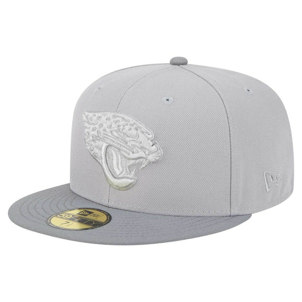 Jacksonville Jaguars New Era Iron Cloud 59FIFTY Fitted Hat - Gray/Graphite cheap
