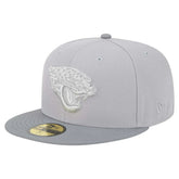 Jacksonville Jaguars New Era Iron Cloud 59FIFTY Fitted Hat - Gray/Graphite cheap