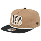 Cincinnati Bengals New Era Desert Golfer Snapback Hat - Khaki/Black outlet