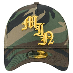 Minnesota Vikings New Era Mystic Camo A-Frame 9FORTY Adjustable Hat - Camo on sale