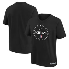 Sacramento Kings Youth Practice Legend T-Shirt - Black | Nike for sale