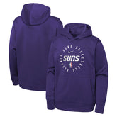 Phoenix Suns Youth Performance Practice Spotlight Pullover Hoodie - Purple | Nike online