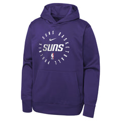 Phoenix Suns Youth Performance Practice Spotlight Pullover Hoodie - Purple | Nike online