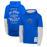 Orlando Magic Youth Small Ball Long Sleeve Hoodie T-Shirt - Blue for sale