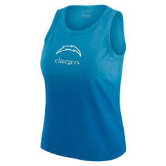 Los Angeles Chargers WEAR by Erin Andrews x Gracie Hunt Women's Ombre Tank Top - Blue sale
