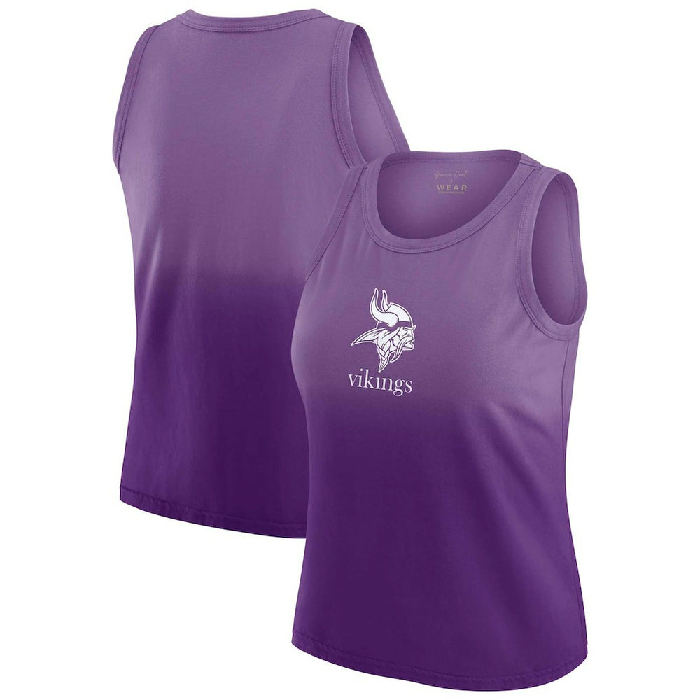 Minnesota Vikings WEAR by Erin Andrews x Gracie Hunt Women's Ombre Tank Top - Purple on sale