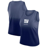 New York Giants WEAR by Erin Andrews x Gracie Hunt Women's Ombre Tank Top - Navy online