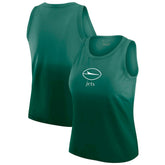 New York Jets WEAR by Erin Andrews x Gracie Hunt Women's Ombre Tank Top - Green on sale