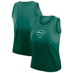 New York Jets WEAR by Erin Andrews x Gracie Hunt Women's Ombre Tank Top - Green on sale