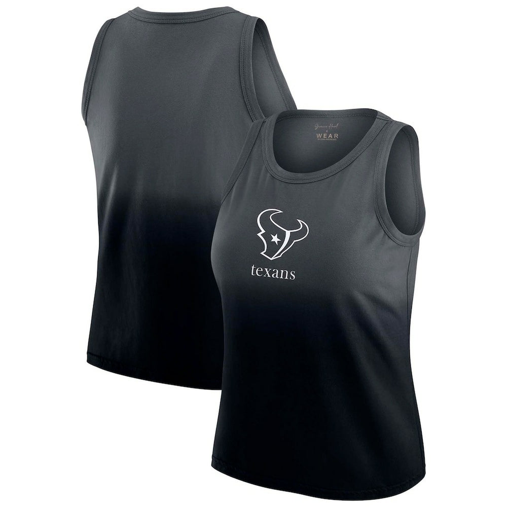 Houston Texans WEAR by Erin Andrews x Gracie Hunt Women's Ombre Tank Top - Navy cheap