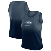 Seattle Seahawks WEAR by Erin Andrews x Gracie Hunt Women's Ombre Tank Top - Navy online