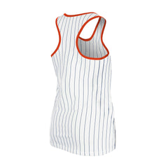 Houston Astros Women's Gameday Pinstripe Tank Top - White | New Era