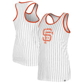 San Francisco Giants Women's Gameday Pinstripe Tank Top - White | New Era